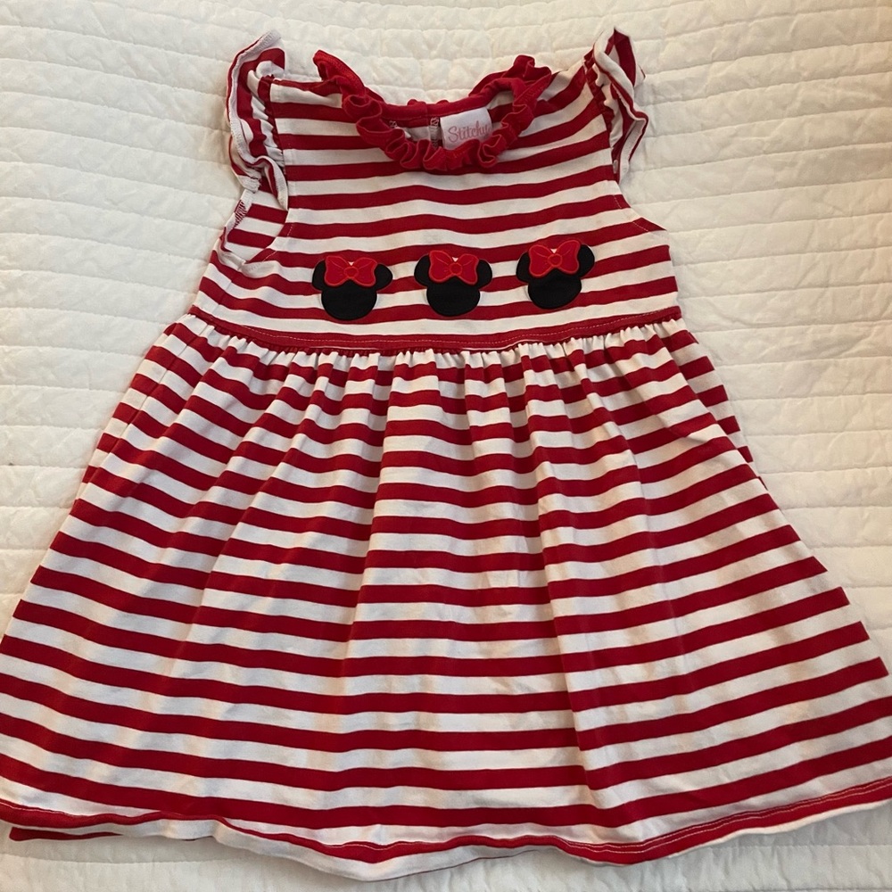 Minnie Mouse Appliqué Dress